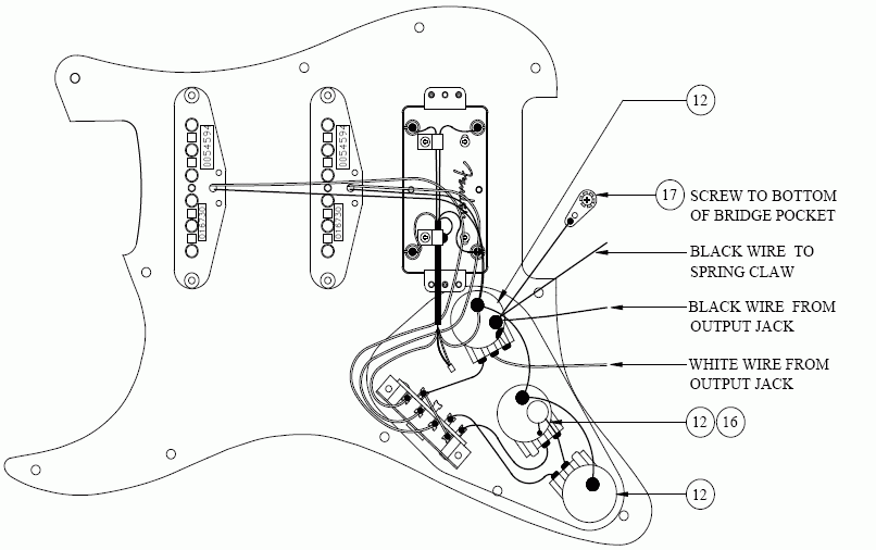 Fender Squier Bullet Strat Wiring Diagram from tremolo.pl